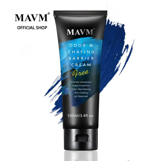 MAVM Men Antiperspirant Deodorant, SummerVibes,Aluminium Free Deodorant Cream, Fresh Woody Citrus Scent, Sweat Protection & Anti-Chafing