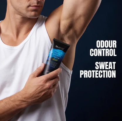MAVM Men Antiperspirant Deodorant, SummerVibes,Aluminium Free Deodorant Cream, Fresh Woody Citrus Scent, Sweat Protection & Anti-Chafing