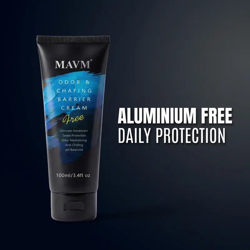 MAVM Men Antiperspirant Deodorant, SummerVibes,Aluminium Free Deodorant Cream, Fresh Woody Citrus Scent, Sweat Protection & Anti-Chafing