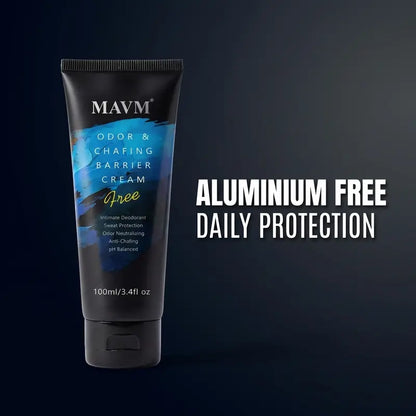 MAVM Men Antiperspirant Deodorant, SummerVibes,Aluminium Free Deodorant Cream, Fresh Woody Citrus Scent, Sweat Protection & Anti-Chafing