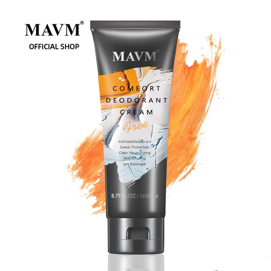 MAVM Desodorante Antitranspirante para Hombres, SummerVibes, Crema Desodorante sin Aluminio, Aroma Fresco Cítrico Amaderado, Protección contra el Sudor y Antirozaduras